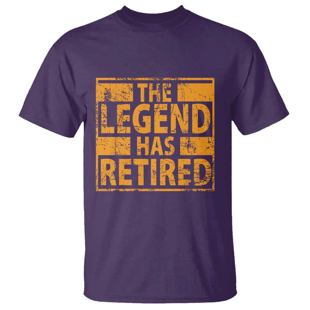 Retro The Legend Has Retired T Shirt