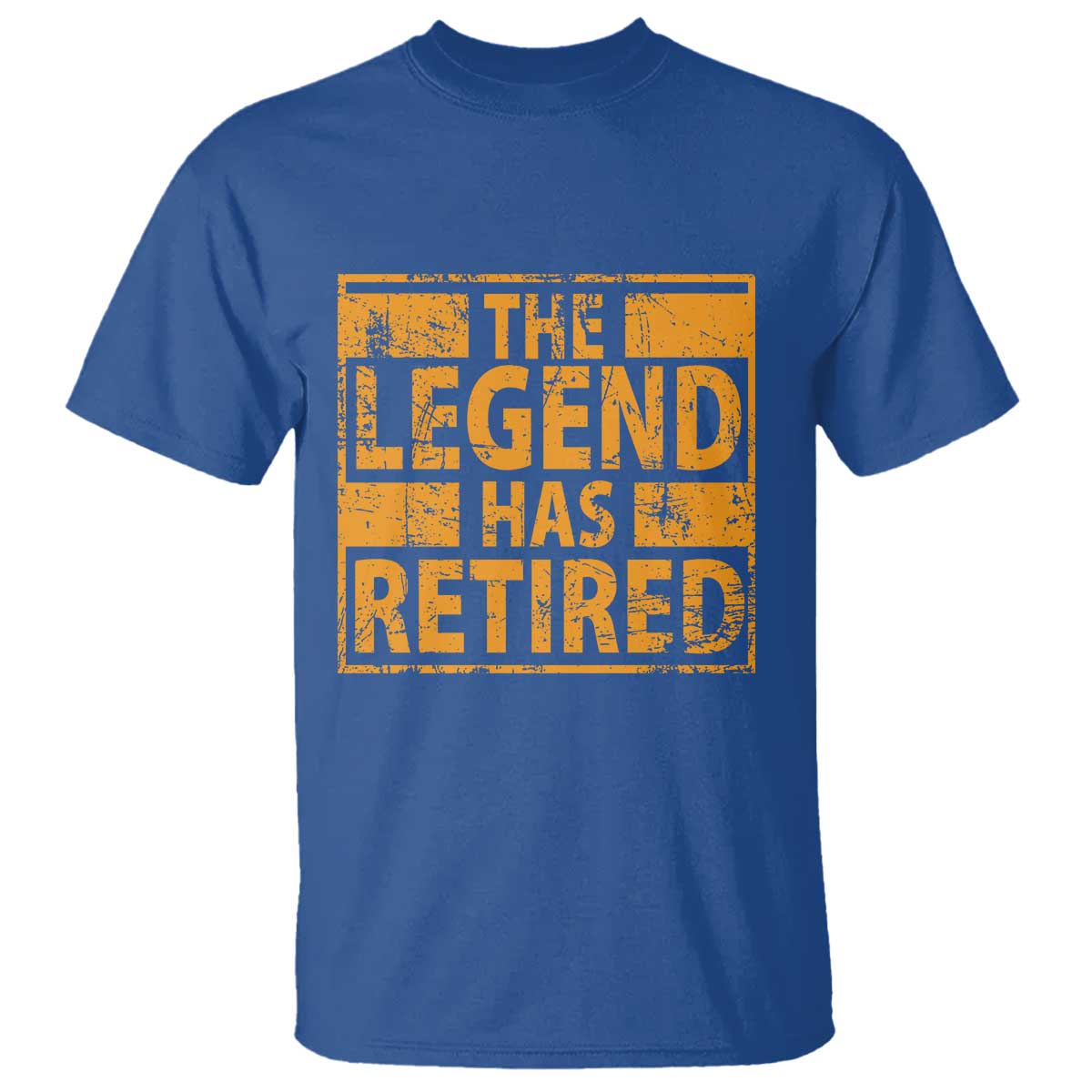 Retro The Legend Has Retired T Shirt