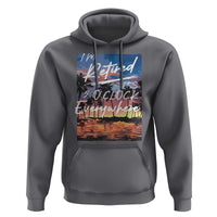 Funny Retirement Gift Hoodie I'm Retired It's 5 O'Clock Everywhere Beach Summer Vibes