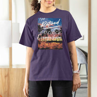 Funny Retirement Gift T Shirt For Women I'm Retired It's 5 O'Clock Everywhere Beach Summer Vibes