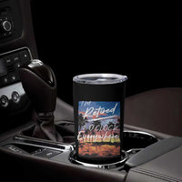 Funny Retirement Gift Tumbler Cup I'm Retired It's 5 O'Clock Everywhere Beach Summer Vibes