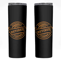 Retired Est 2026 Skinny Tumbler Not My Problem Anymore Vintage Retirement Gifts - Wonder Print Shop