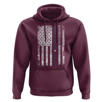 Retired 2025 Hoodie Not My Problem Anymore Vintage American Flag - Wonder Print Shop