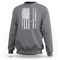 Retired 2025 Sweatshirt Not My Problem Anymore Vintage American Flag - Wonder Print Shop