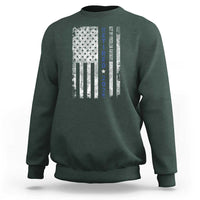 Retired 2025 Sweatshirt Not My Problem Anymore Vintage American Flag - Wonder Print Shop