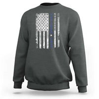 Retired 2025 Sweatshirt Not My Problem Anymore Vintage American Flag - Wonder Print Shop