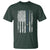 Retired 2025 T Shirt Not My Problem Anymore Vintage American Flag - Wonder Print Shop