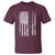 Retired 2025 T Shirt Not My Problem Anymore Vintage American Flag - Wonder Print Shop