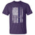 Retired 2025 T Shirt Not My Problem Anymore Vintage American Flag - Wonder Print Shop