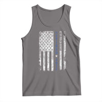 Retired 2025 Tank Top Not My Problem Anymore Vintage American Flag - Wonder Print Shop