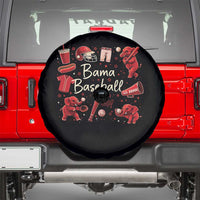 Alabama Baseball Spare Tire Cover Cute Trendy Bama Fan Game Day Doodle