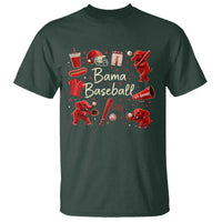 Alabama Baseball T Shirt Cute Trendy Bama Fan Game Day Doodle