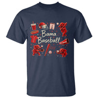 Alabama Baseball T Shirt Cute Trendy Bama Fan Game Day Doodle