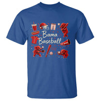 Alabama Baseball T Shirt Cute Trendy Bama Fan Game Day Doodle
