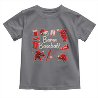 Alabama Baseball Toddler T Shirt Cute Trendy Bama Fan Game Day Doodle