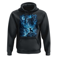 French Bulldog Howling To The Moon Hoodie Vintage Graphic Dog Lovers Silly Frenchy Bulldog Mom