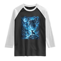 French Bulldog Howling To The Moon Raglan Shirt Vintage Graphic Dog Lovers Silly Frenchy Bulldog Mom