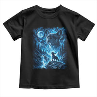 French Bulldog Howling To The Moon Toddler T Shirt Vintage Graphic Dog Lovers Silly Frenchy Bulldog Mom