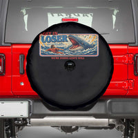 Funny Jonah And The Whale Spare Tire Cover Christian Bible Get in Loser Were Doing Gods Will
