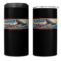 Funny Jonah And The Whale 4 in 1 Can Cooler Tumbler Christian Bible Get in Loser Were Doing Gods Will