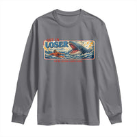 Funny Jonah And The Whale Long Sleeve Shirt Christian Bible Get in Loser Were Doing Gods Will