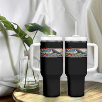 Funny Jonah And The Whale Tumbler With Handle Christian Bible Get in Loser Were Doing Gods Will