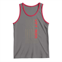 Vet Bod Tank Top Funny Veteran Like Dad Bod But More Back Pain US Flag - Wonder Print Shop