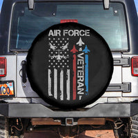 Air Force Veteran Spare Tire Cover Distressed American Flag Retired Dad Grandpa