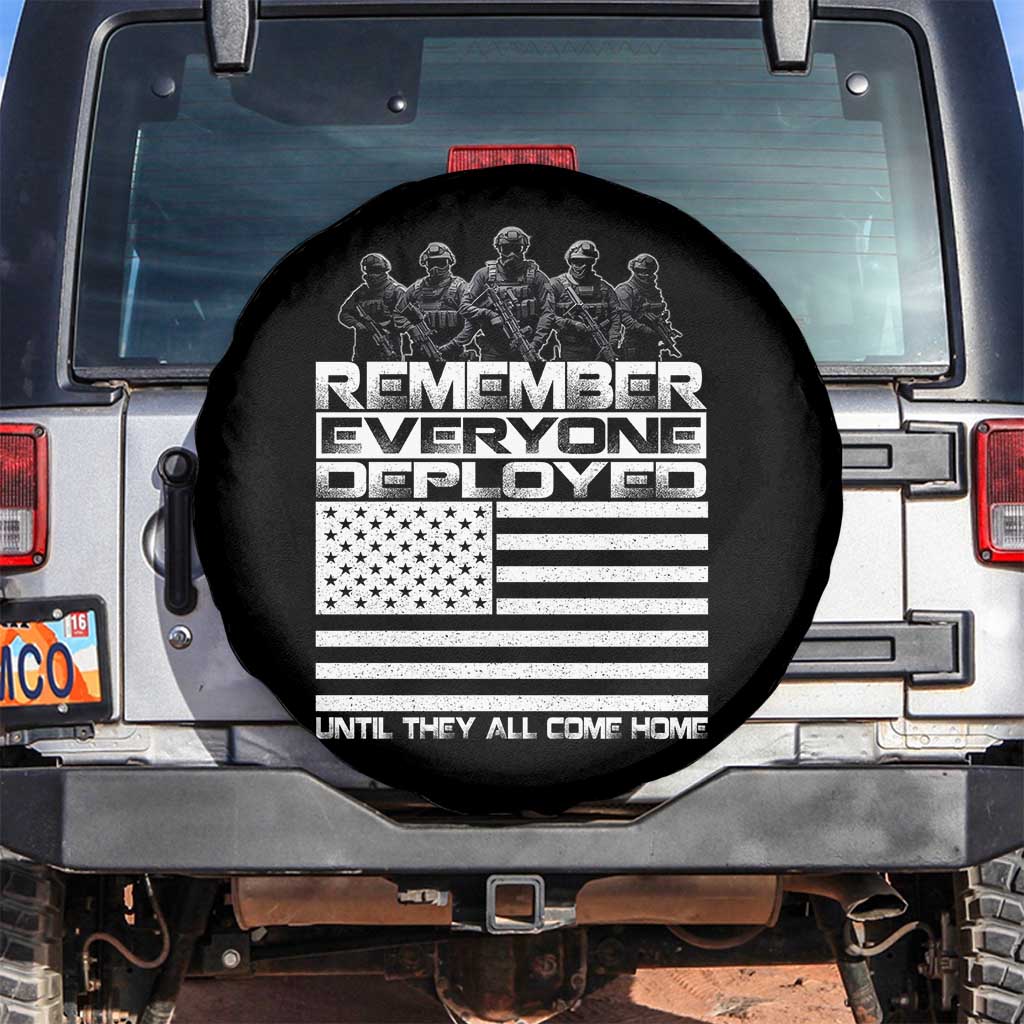 R.E.D Friday Spare Tire Cover Remember Everyone Deployed Military US Flag - Wonder Print Shop