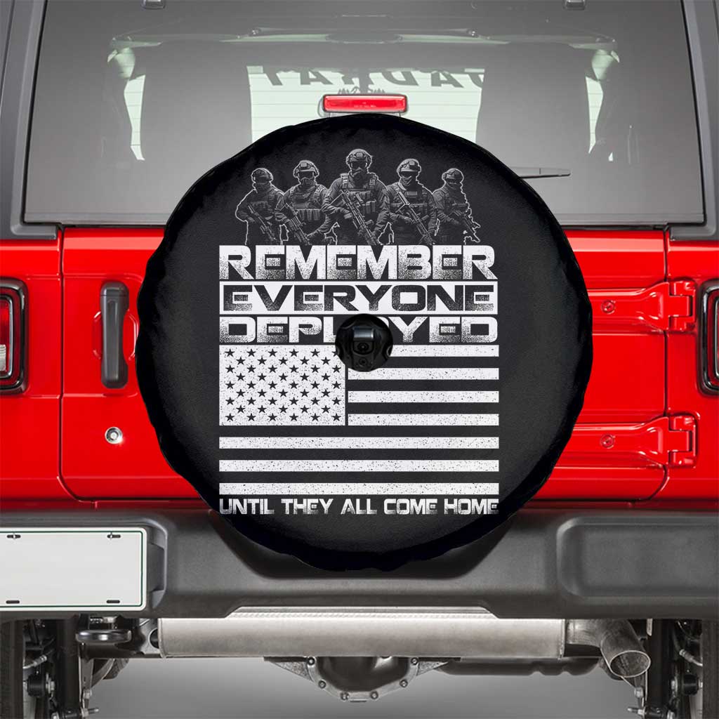 R.E.D Friday Spare Tire Cover Remember Everyone Deployed Military US Flag - Wonder Print Shop