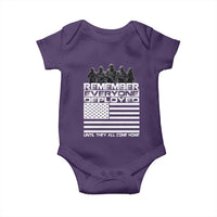 R.E.D Friday Baby Onesie Remember Everyone Deployed Military US Flag - Wonder Print Shop