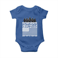 R.E.D Friday Baby Onesie Remember Everyone Deployed Military US Flag - Wonder Print Shop