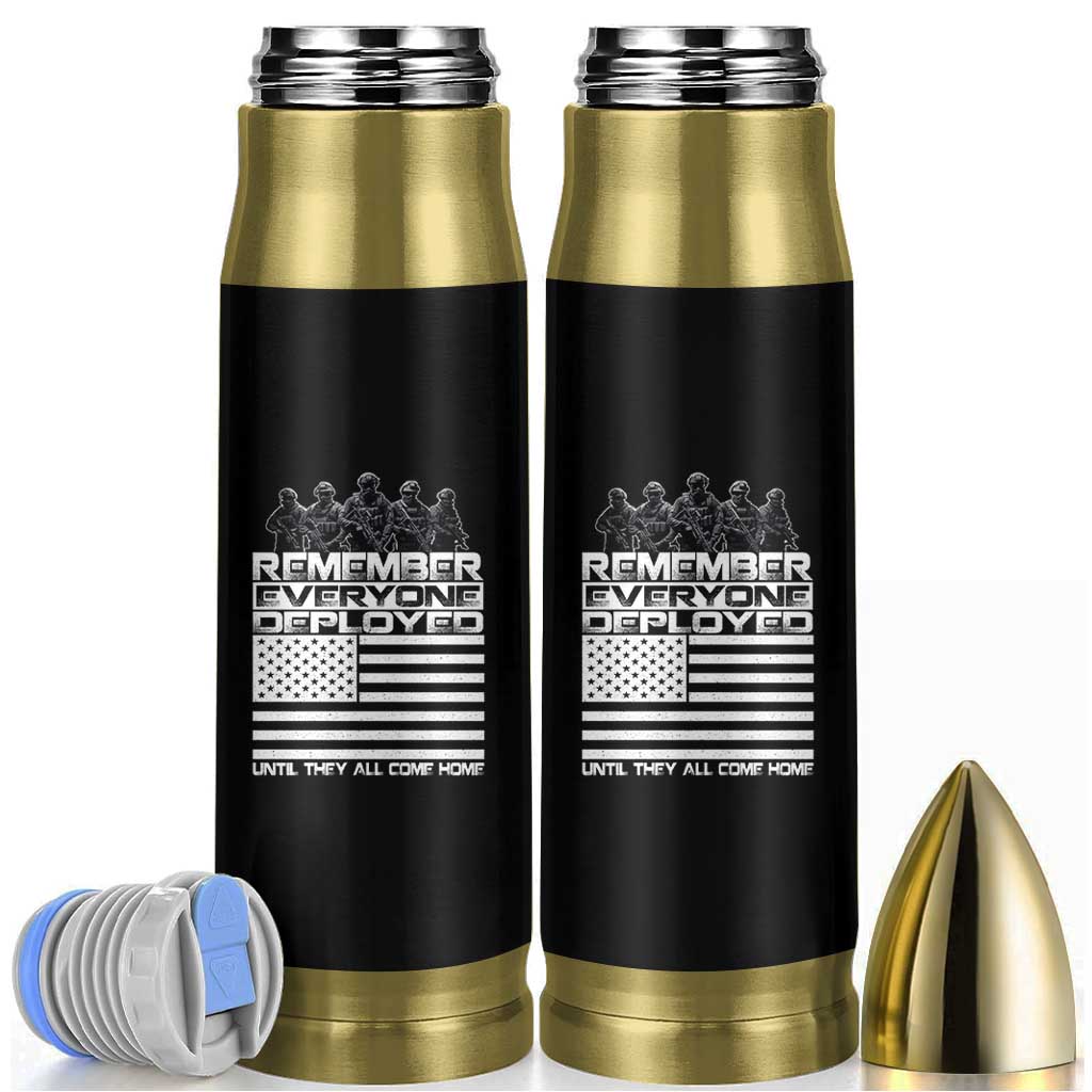 R.E.D Friday Bullet Tumbler Remember Everyone Deployed Military US Flag - Wonder Print Shop