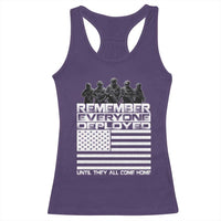 R.E.D Friday Racerback Tank Top Remember Everyone Deployed Military US Flag - Wonder Print Shop