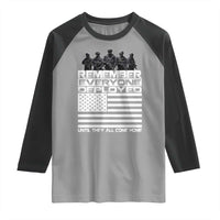R.E.D Friday Raglan Shirt Remember Everyone Deployed Military US Flag - Wonder Print Shop