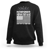 R.E.D Friday Sweatshirt Remember Everyone Deployed Military US Flag - Wonder Print Shop