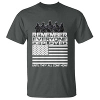 R.E.D Friday T Shirt Remember Everyone Deployed Military US Flag - Wonder Print Shop