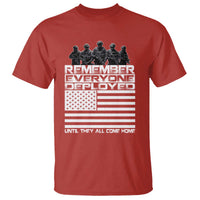 R.E.D Friday T Shirt Remember Everyone Deployed Military US Flag - Wonder Print Shop