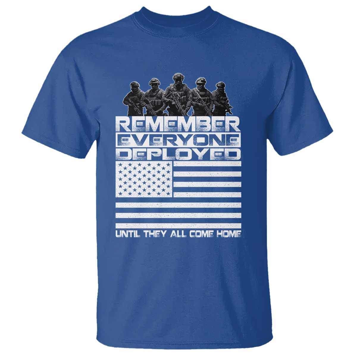 R.E.D Friday T Shirt Remember Everyone Deployed Military US Flag - Wonder Print Shop