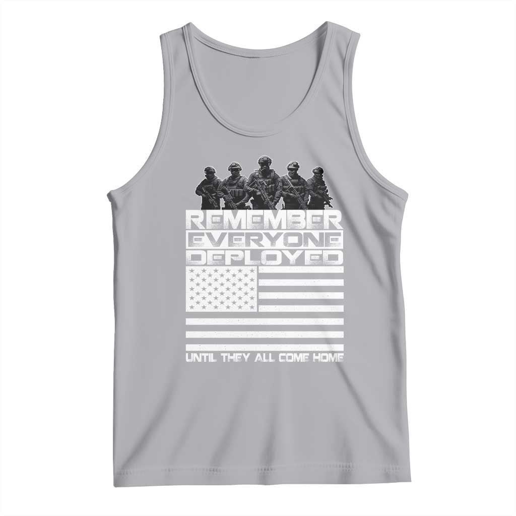 R.E.D Friday Tank Top Remember Everyone Deployed Military US Flag - Wonder Print Shop