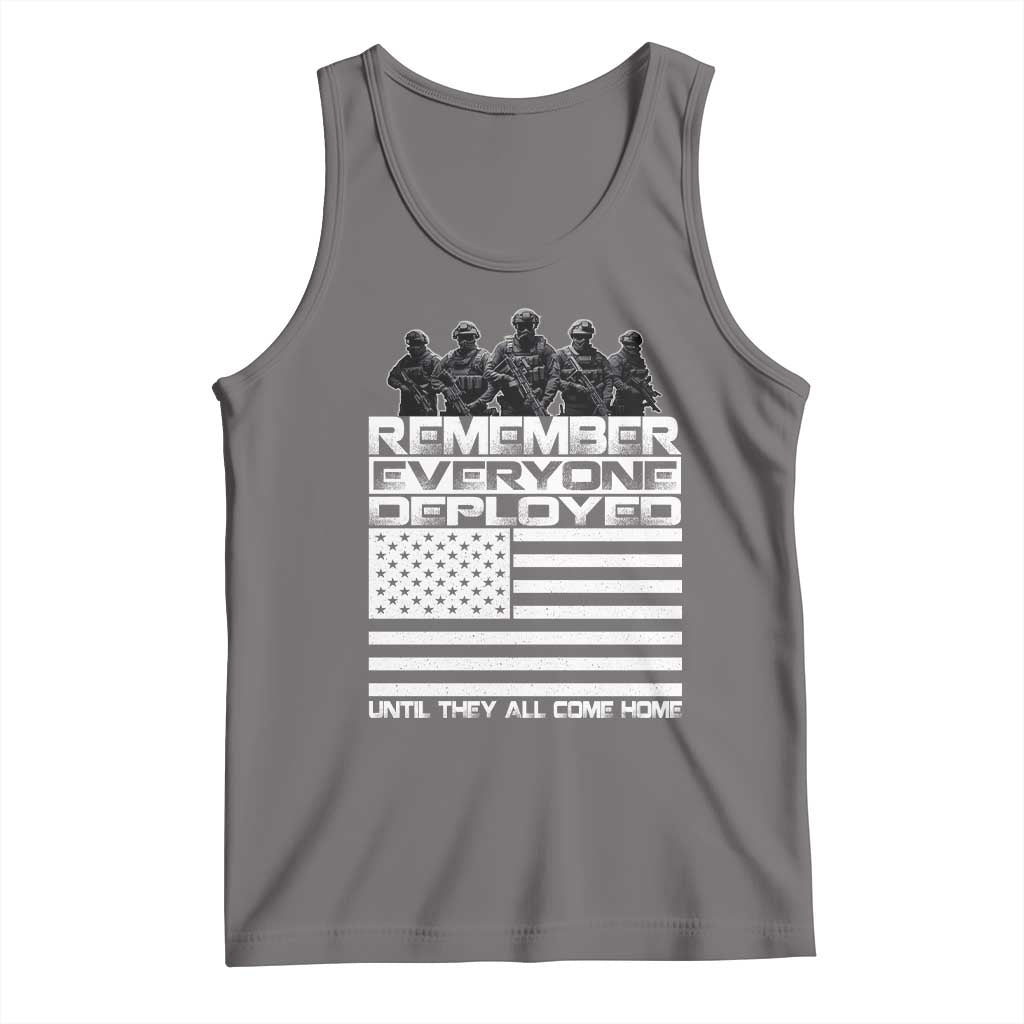 R.E.D Friday Tank Top Remember Everyone Deployed Military US Flag - Wonder Print Shop
