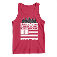 R.E.D Friday Tank Top Remember Everyone Deployed Military US Flag - Wonder Print Shop