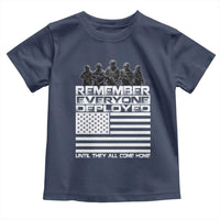 R.E.D Friday Toddler T Shirt Remember Everyone Deployed Military US Flag - Wonder Print Shop
