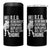 R.E.D Friday 4 in 1 Can Cooler Tumbler Remember Everyone Deployed American Flag Military Supportive - Wonder Print Shop