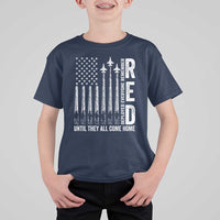 RED Friday Remember Everyone Deployed T Shirt For Kid Military American Flag - Wonder Print Shop