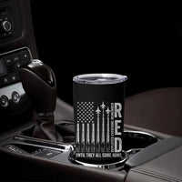 RED Friday Remember Everyone Deployed Tumbler Cup Military American Flag - Wonder Print Shop