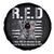On Friday We Wear Red Military R.E.D Friday Spare Tire Cover American Flag - Wonder Print Shop