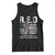 On Friday We Wear Red Military R.E.D Friday Tank Top American Flag - Wonder Print Shop