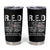 On Friday We Wear Red Military R.E.D Friday Tumbler Cup American Flag - Wonder Print Shop