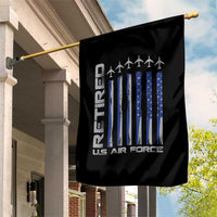 Retired US Air Force Garden Flag Vintage USAF Veteran USA Flag - Wonder Print Shop